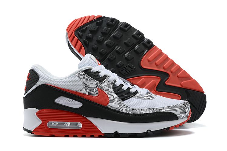 Air Max 90 Topography White University Red