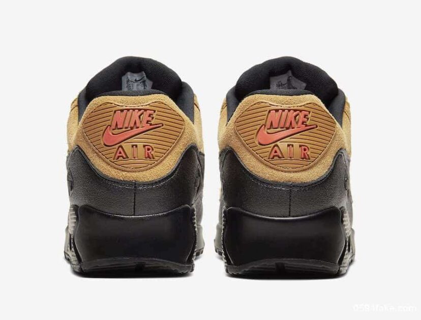 Air Max 90 Wheat Suede Black