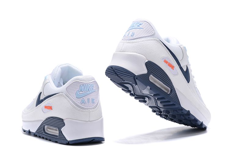 Air Max 90 White Navy