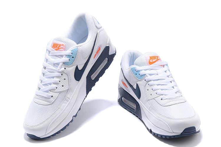 Air Max 90 White Navy