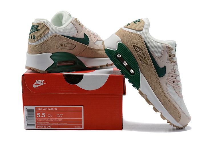 Air Max 90 PRM Light Bone Dutch Green