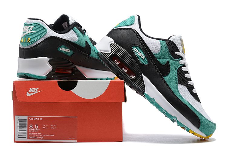 Air Max 90 Pure Platinum Gorge Green