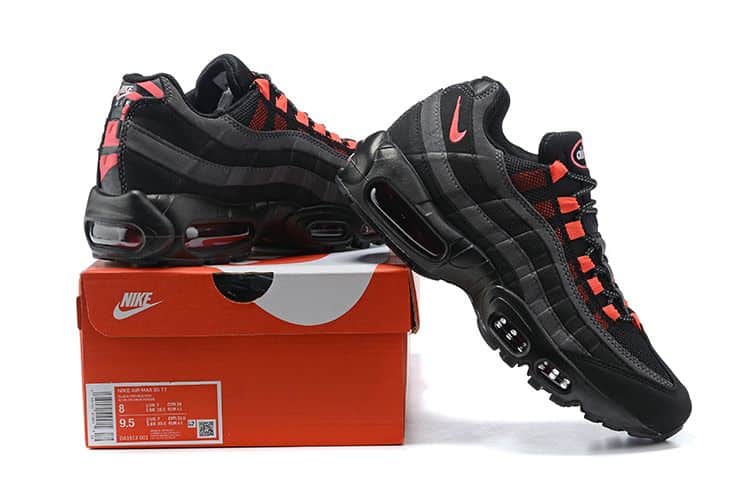 Air Max 95 Black Laser Crimson