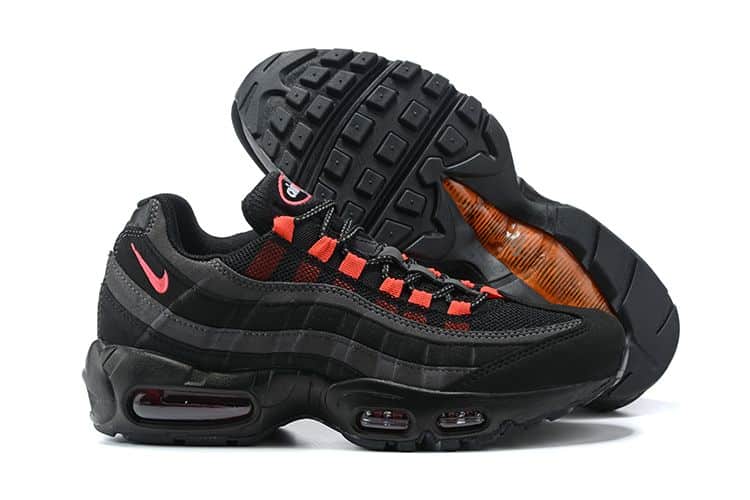 Air Max 95 Black Laser Crimson