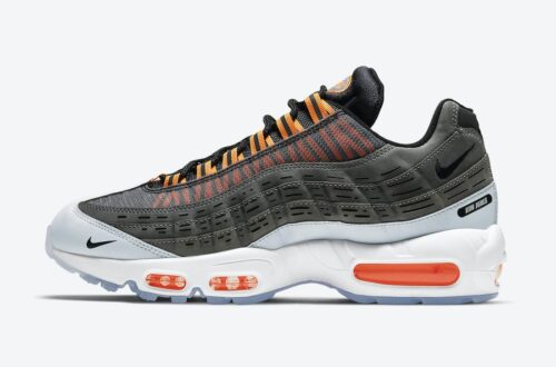 Air Max 95 Kim Jones Black Total Orange