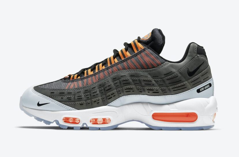 Air Max 95 Kim Jones Black Total Orange