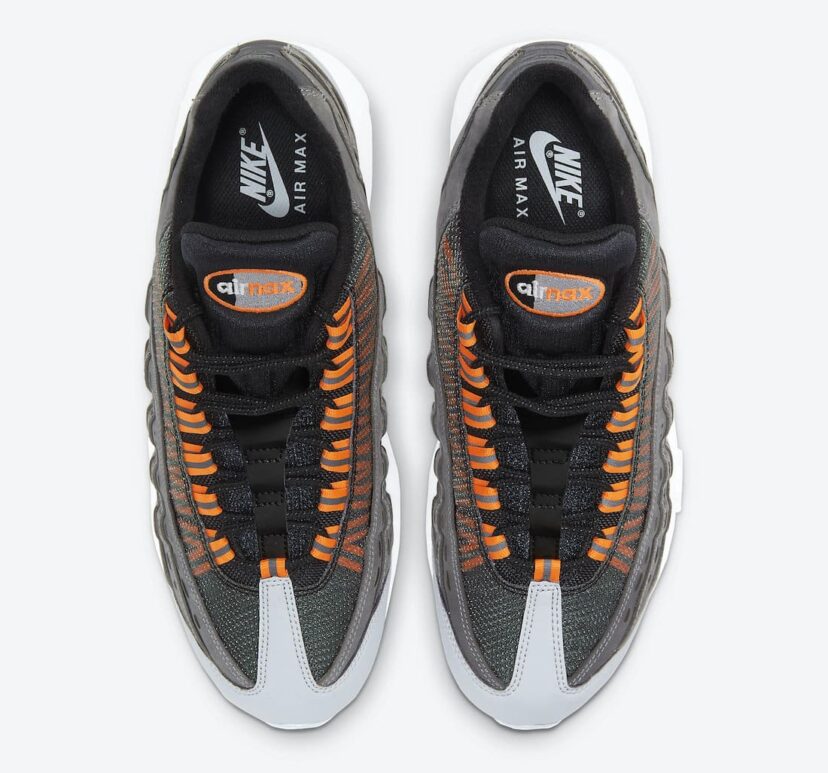 Air Max 95 Kim Jones Black Total Orange
