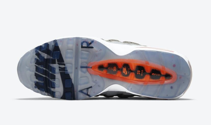 Air Max 95 Kim Jones Black Total Orange