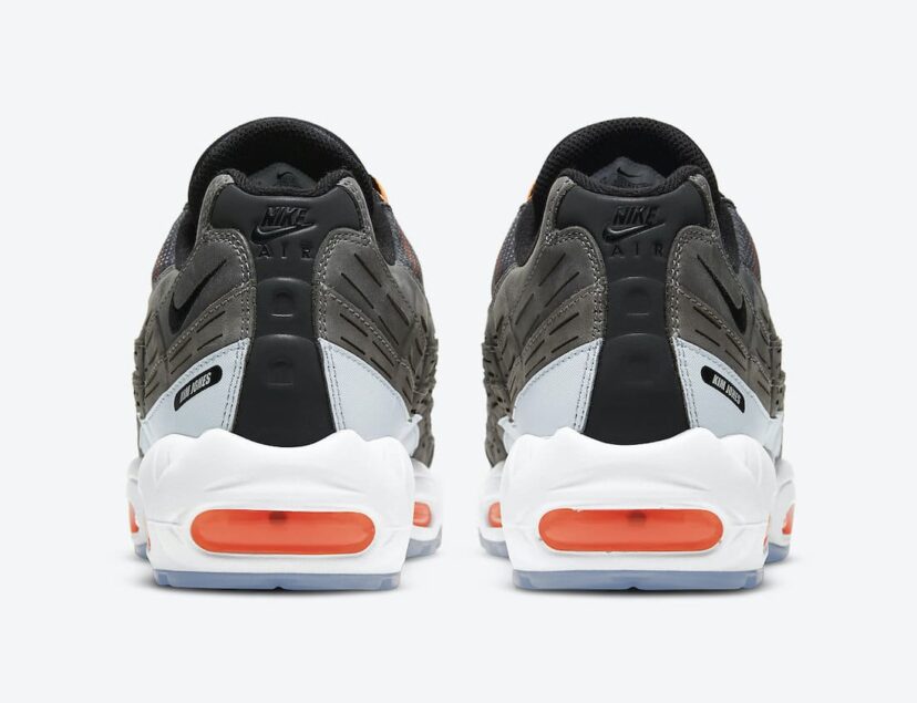 Air Max 95 Kim Jones Black Total Orange