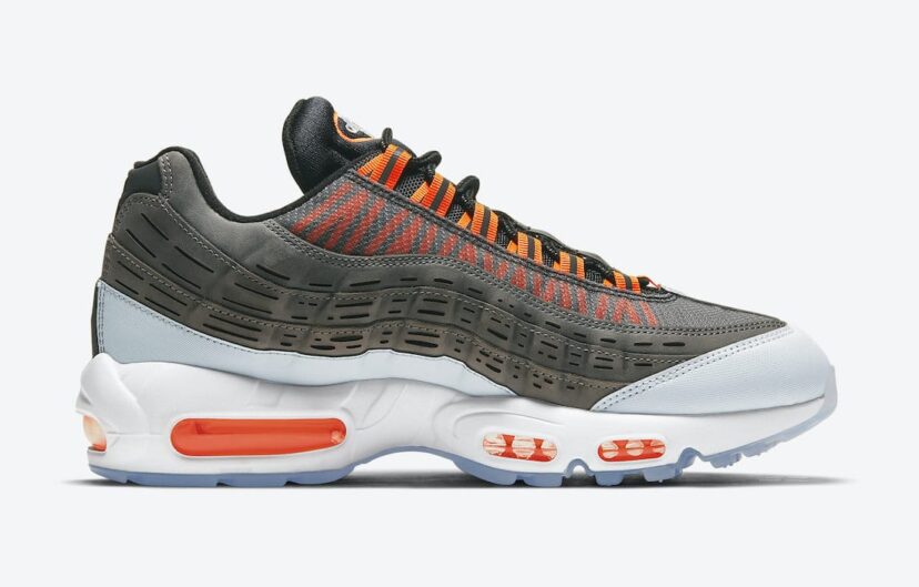 Air Max 95 Kim Jones Black Total Orange