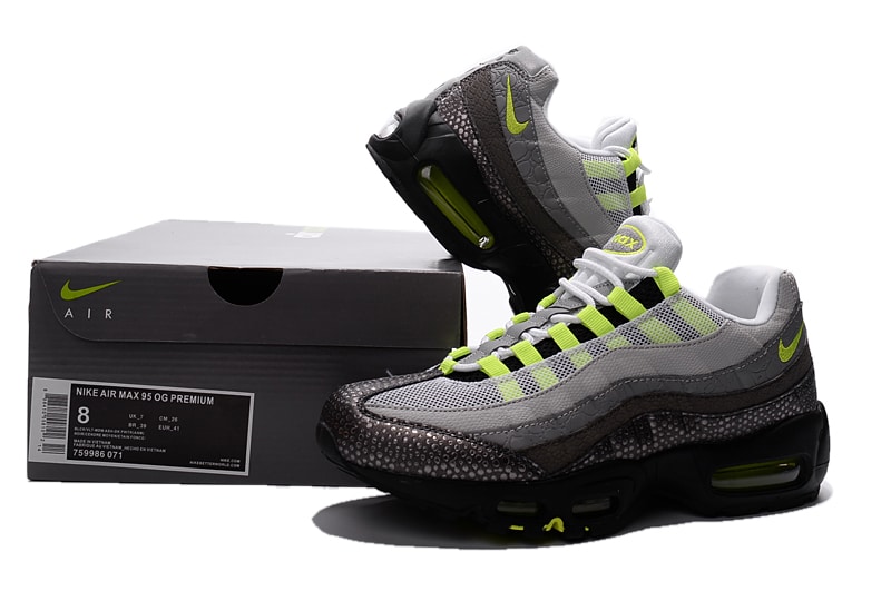 Air Max 95 OG Premium Black Neon Safari