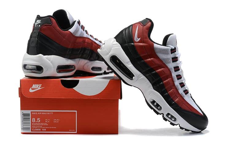 Air Max 95 Recraft White Iron Grey University Red