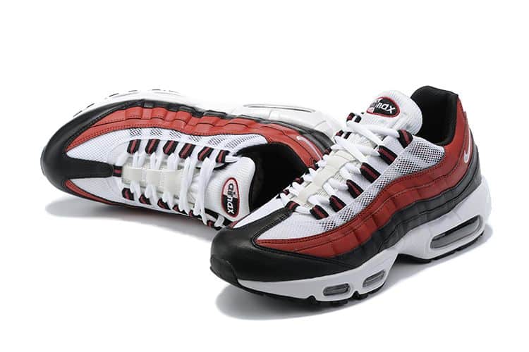 Air Max 95 Recraft White Iron Grey University Red