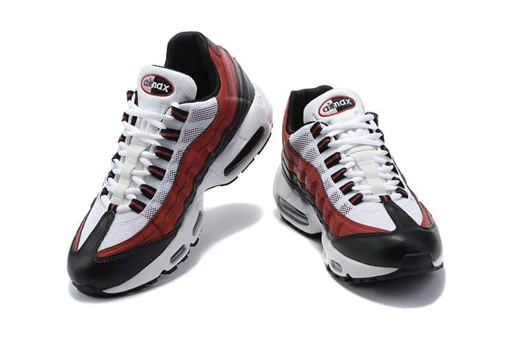 Air Max 95 Recraft White Iron Grey University Red