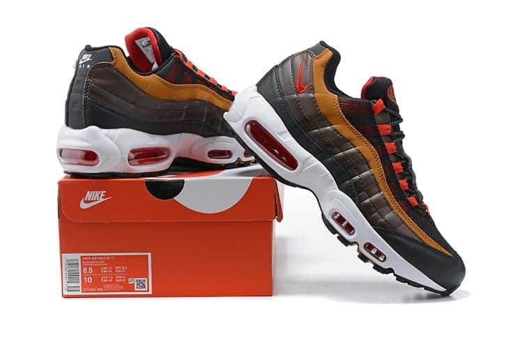 Air Max 95 Yukon Brown University Red
