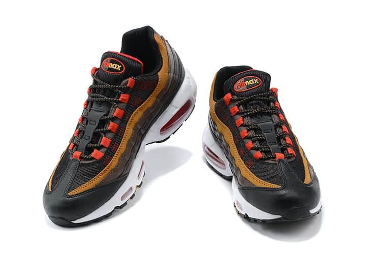 Air Max 95 Yukon Brown University Red