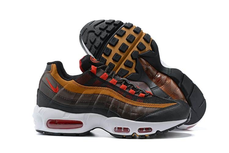 Air Max 95 Yukon Brown University Red