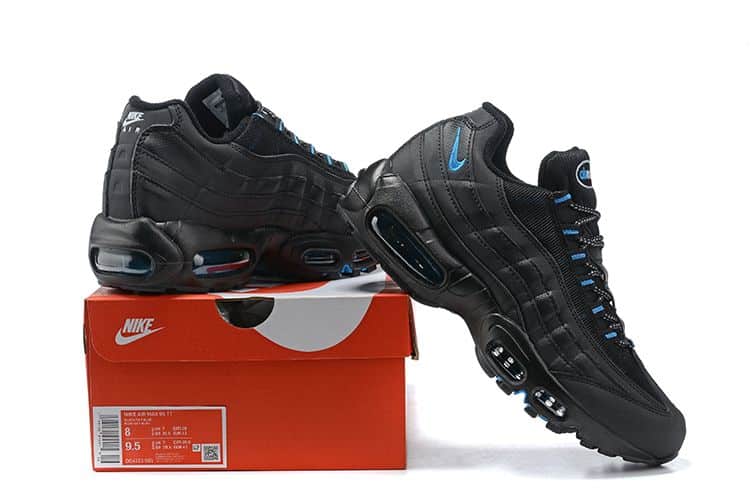 Air Max 95 Triple Black Laser Blue