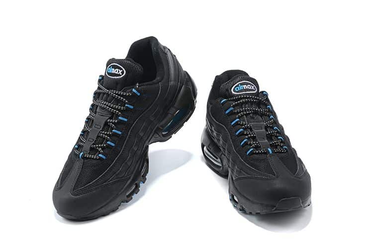 Air Max 95 Triple Black Laser Blue