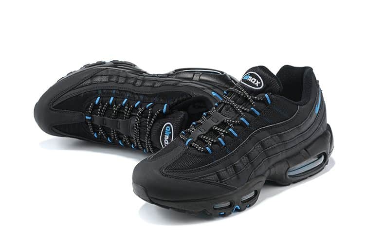 Air Max 95 Triple Black Laser Blue