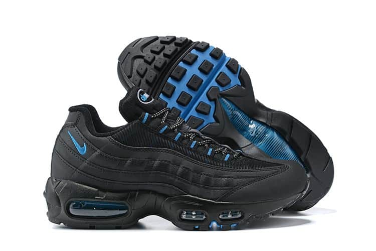 Air Max 95 Triple Black Laser Blue