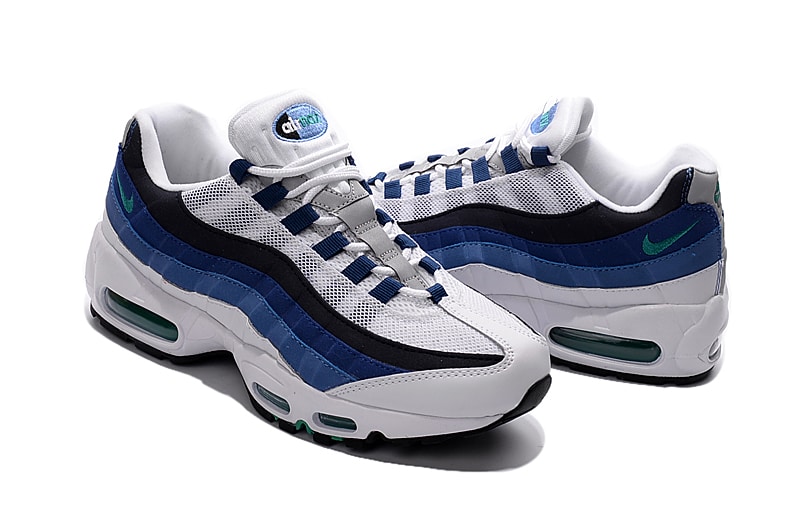 Air Max 95 White Slate Blue