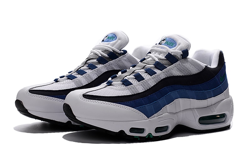 Air Max 95 White Slate Blue