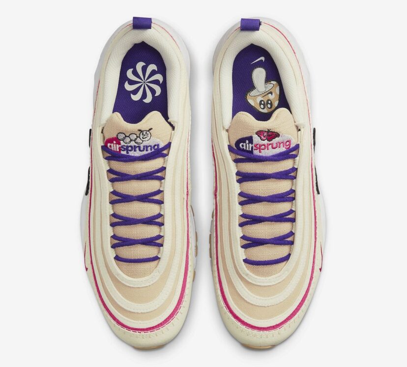 Nike Air Max 97 Air Sprung Sail Pink Purple