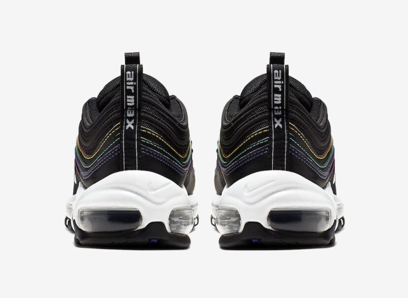 Nike Air Max 97 Black Multi Stitch