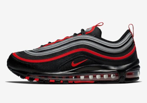 Nike Air Max 97 Black Red Silver