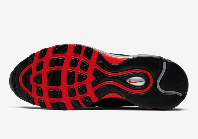 Nike Air Max 97 Black Red Silver