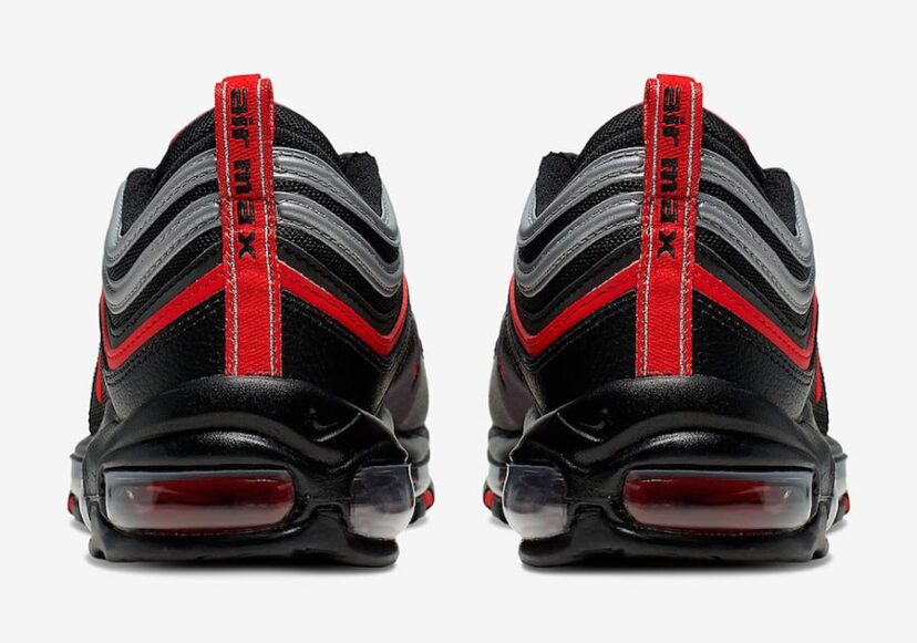 Nike Air Max 97 Black Red Silver