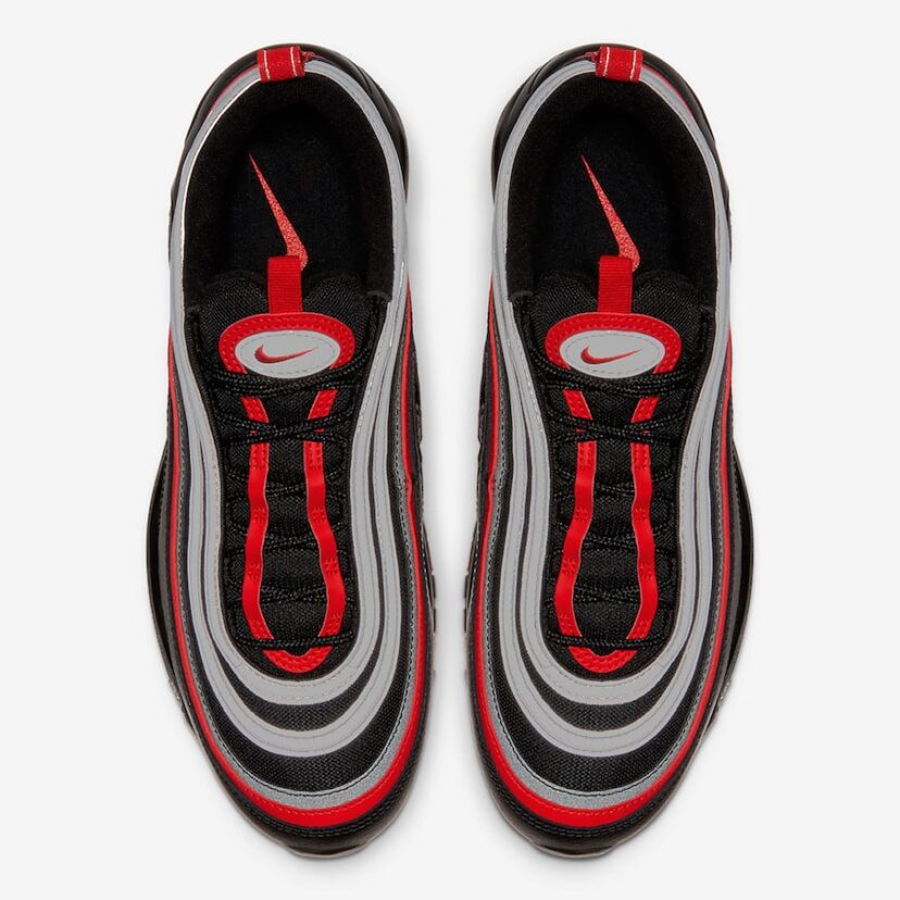 Nike Air Max 97 Black Red Silver