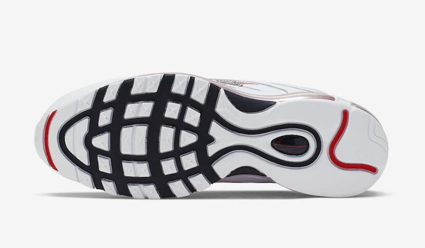 Nike Air Max 97 Sketch Logo White Black Red