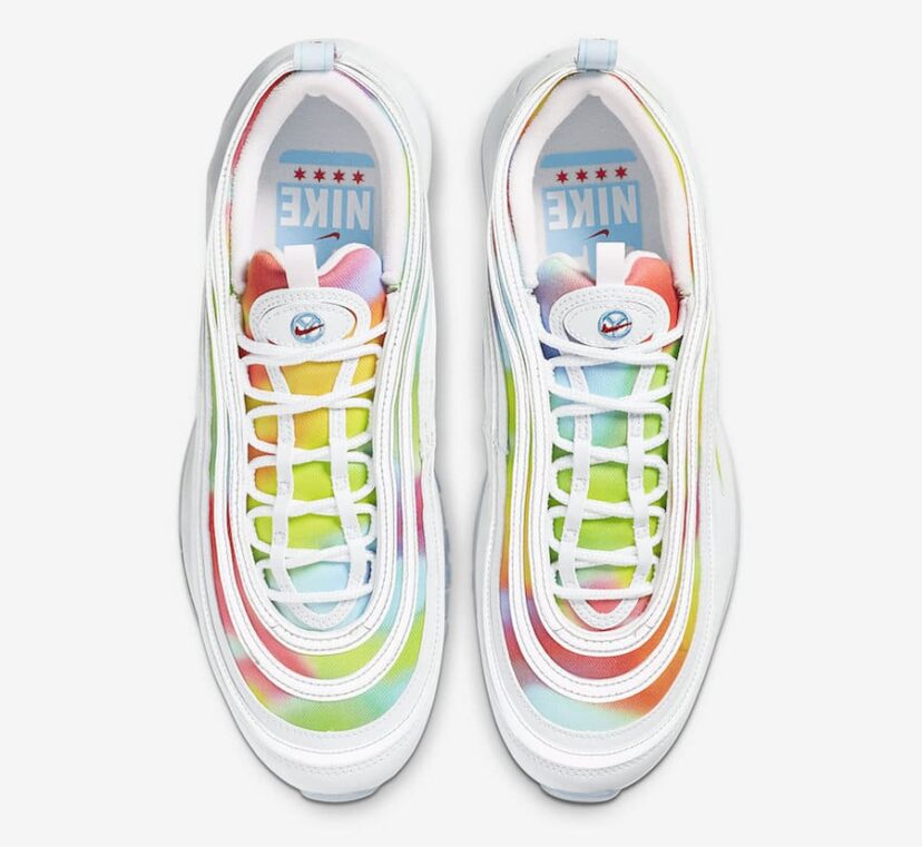 Nike Air Max 97 Tie Dye Chicago White