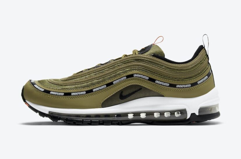 Nike Air Max 97 Undefeated Black Militia Green