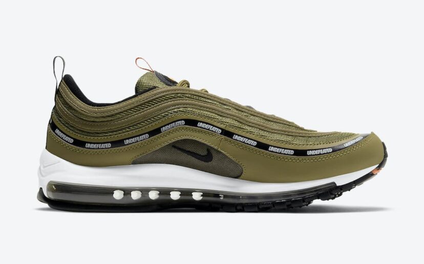 Nike Air Max 97 Undefeated Black Militia Green
