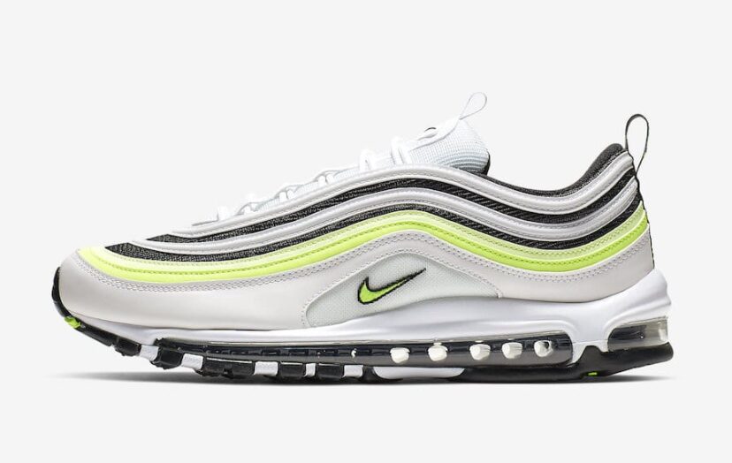 Nike Air Max 97 White Black Volt
