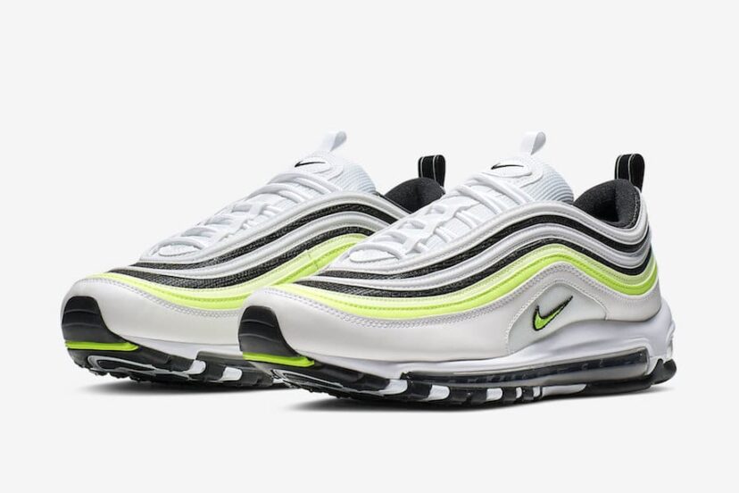 Nike Air Max 97 White Black Volt