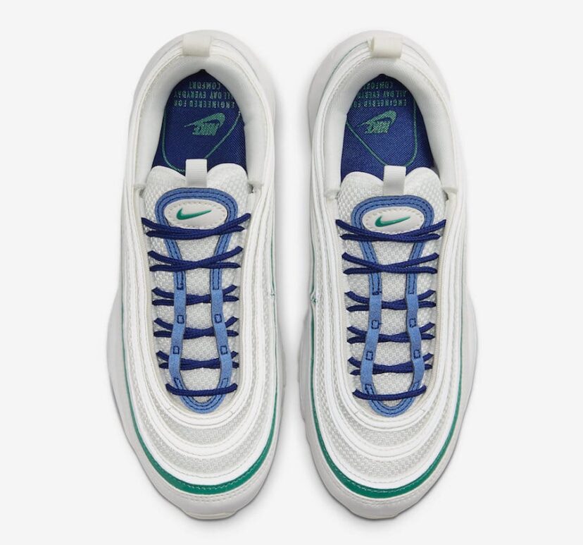 Nike Air Max 97 White green
