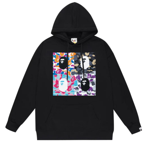 bfd85f01 BAPE Classic Head Graphic Hoodie