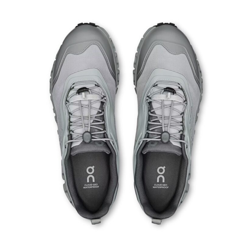ON Men's Cloud 6 Geo Waterproof Alloy/Alloy