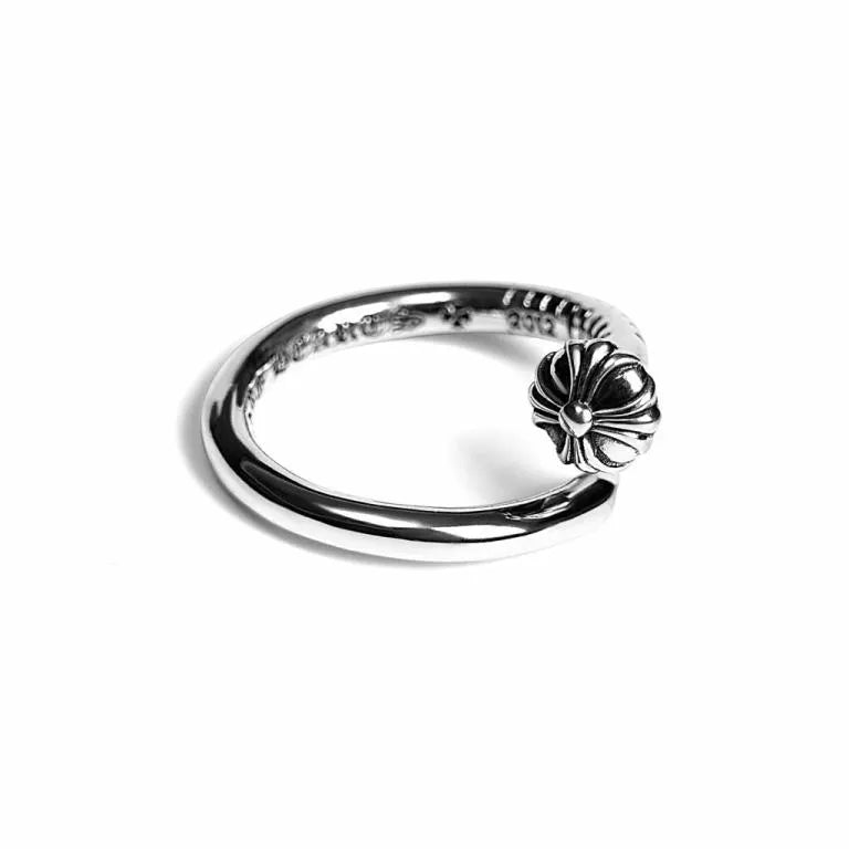 Chrome Hearts Nail Ring ¡§C Crossball 56