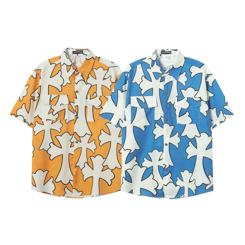 Chrome Hearts New Quick-drying Cross Pattern short-sleeved T-Shirt are super popular 2285