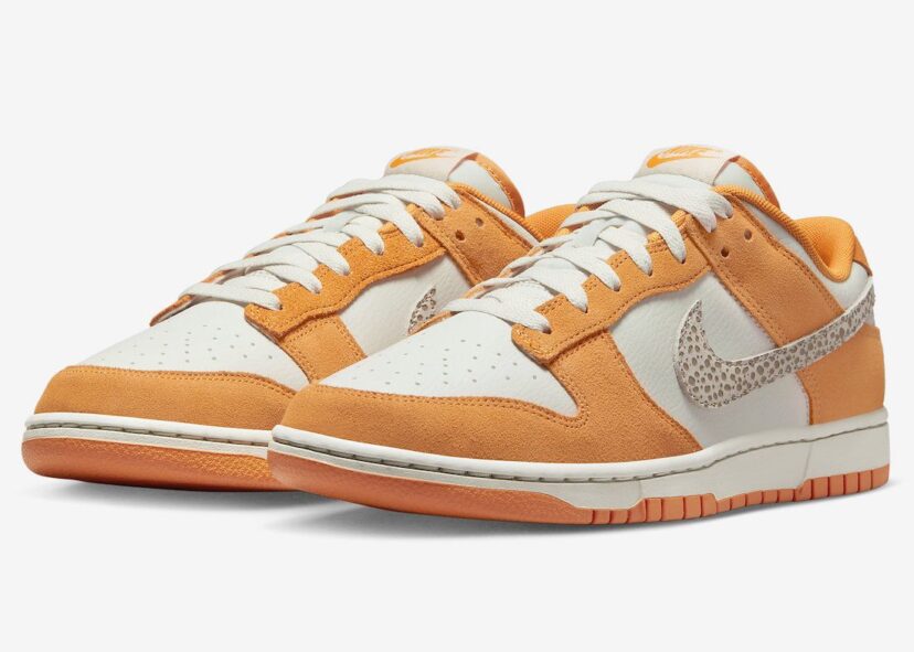 Dunk Low AS Safari Swoosh Kumquat