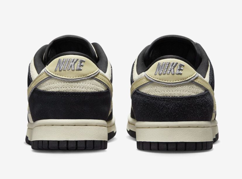 Dunk Low Black Suede Team Gold
