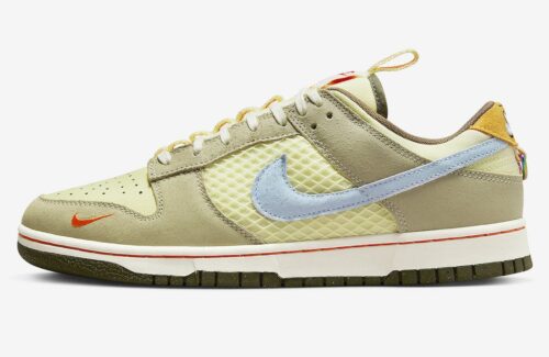 6abcaac3ca1d7_1 Dunk Low Cartoon Yellow Tan Blue