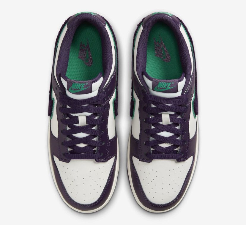 Dunk Low Chenille Swoosh Sail Grand Purple