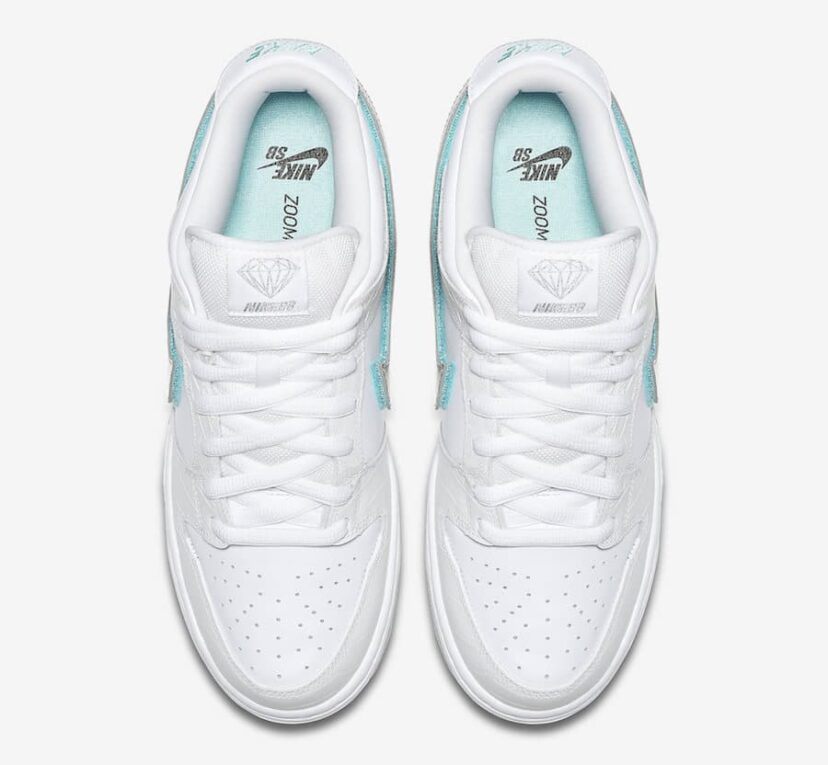 Dunk Low Diamond Supply Co White Diamond
