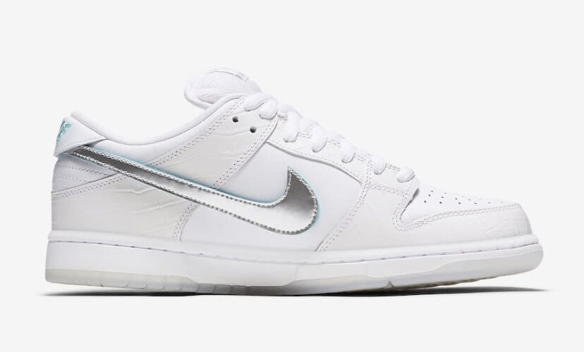 Dunk Low Diamond Supply Co White Diamond